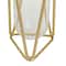 CosmoLiving by Cosmopolitan 9" Gold Modern Iron Vase Set
